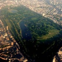 Hyde park aerial view