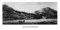 James cook at cooktown sketch