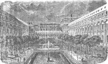 Sketch of the Palais Royal Cannon