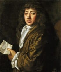 A portrait of Samuel Pepys