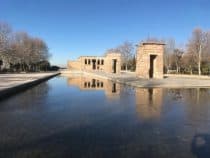 temple of debod in madrid