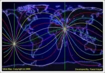 Al Qiblah map to find mecca direction