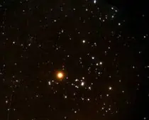 Night sky with stars