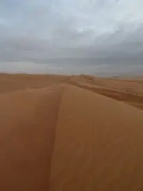 Sand dunes in oman