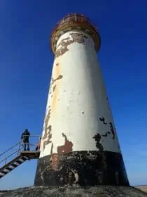 point of ayr from the east