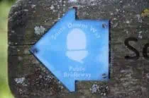 South downs way signpost
