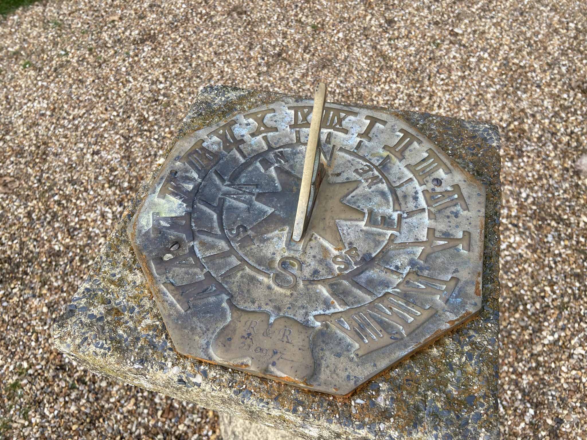 Why does the Gnomon on a Sundial Point South? The Natural Navigator